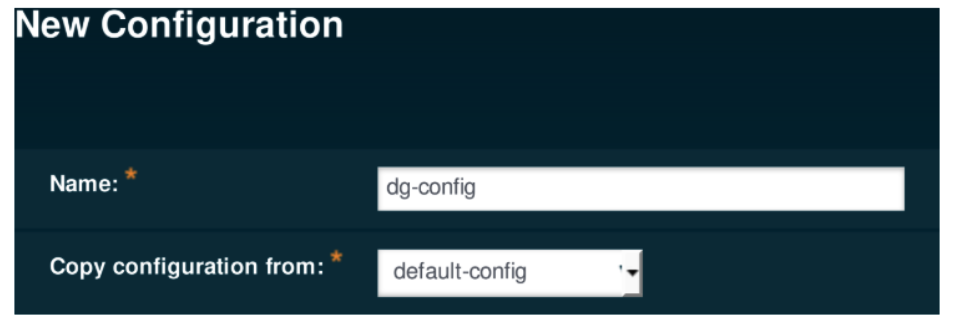 Payara Server new configuration