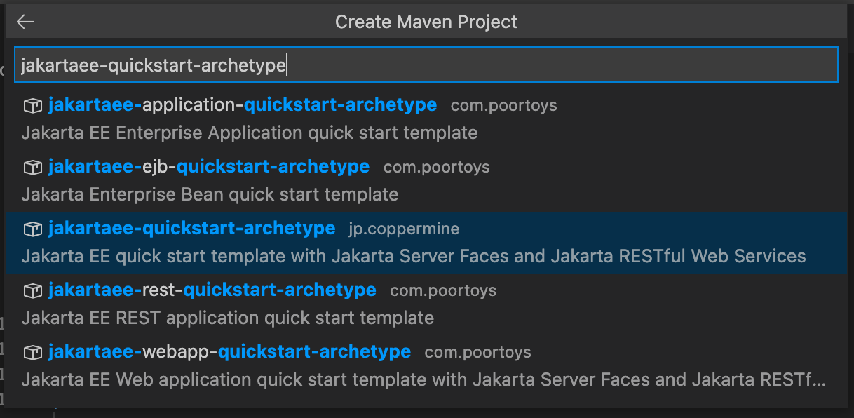vscode-archetype